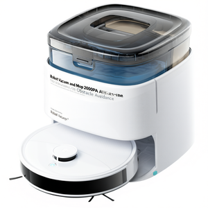 Robot aspirateur et serpillière 20000Pa avec station tout-en-un et évitement d'obstacles - Product Image 2