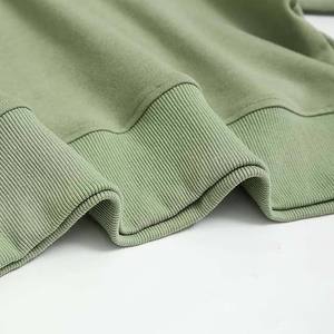 Sudadera con Capucha para Mujer, Diseño Nuevo, 100% Algodón, Felpa, Talla Grande, Bordado Frontal, Forro Transpirable de Secado Rápido - Product Image 3