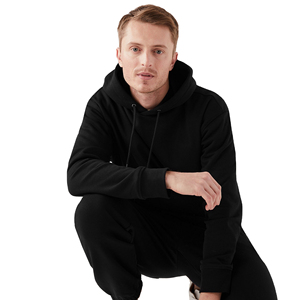Vente en gros de tissu jersey 100% coton 240g, impression de logo personnalisé, broderie, respirant, écologique, sweats à capuche pour hommes et femmes, thermiques - Product Image 3