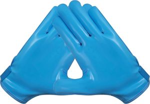 Unisex Breathable <b>Nylon</b> Full Finger Gym Gloves with Skeleton Pads <b>Hook</b> and Loop Closure - Product Image 2