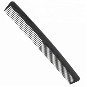 Ensemble de peignes à cheveux multi-designs en fibre de carbone antistatique, outil professionnel de coiffure et de coupe de cheveux pour barbier - Product Image 4