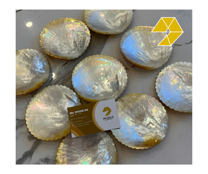 Mother of Pearl Decorative Dish Lustrous Shimmering Shell Dish Jewelry Holder Elegant Home Decor <b>MOP</b> Dish For Restaurant Jewelry - Product Image 1