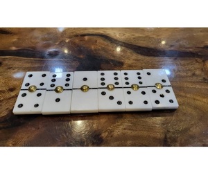 Juego de Dominó de Acrílico Personalizado con Forma y Técnica de Fundición a Medida para Regalos de Fiesta - Product Image 1