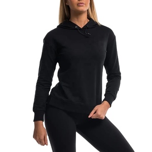 2026 Venta al por mayor Sudaderas con capucha impresas personalizadas en blanco Sudaderas con capucha de nuevo estilo Ropa de mujer - Product Image 3