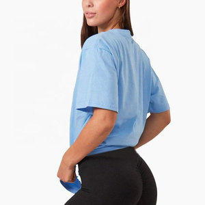 Camisetas de Moda para Mujer en Oferta, Camisetas de Manga Corta con Logotipo Bordado Personalizado para Mujer en Venta - Product Image 3