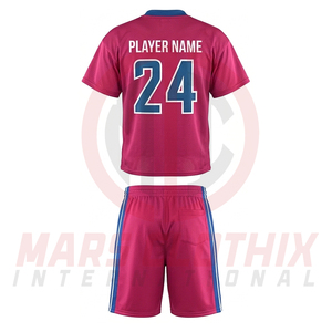 Conjunto de Uniforme de Lacrosse Sublimado con Impresión Personalizada, Jersey y Pantalones Cortos Deportivos Transpirables que Absorben la Humedad para Entrenamiento Unisex - Product Image 3