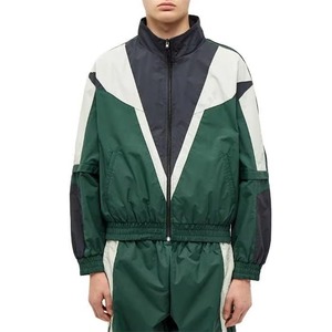 Chaqueta Cortavientos Impermeable para Hombre, de Nailon y Poliéster, con Cierre Frontal, Mangas Estampadas, Estilo Deportivo para Otoño, para Correr o Actividades al Aire Libre - Product Image 5