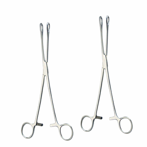 Pince chirurgicale manuelle en acier inoxydable de haute qualité pour éponges, à mâchoires à boucles dentelées - Product Image 6