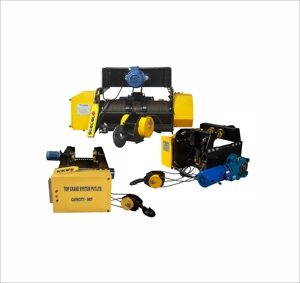 Polipasto Eléctrico de Cable de 10 Toneladas con Carro, Equipo de Elevación de Materiales de Alta Resistencia, Elevación de 6 Metros, Marca CMK, 415V CA Industrial - Product Image 1