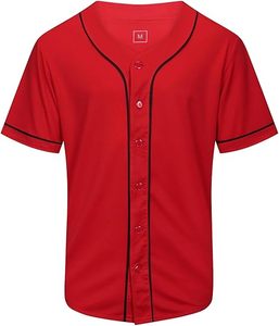 Uniforme de Béisbol de Manga Corta de Fabricación Profesional, Ropa Deportiva para Equipos, Uniforme de Béisbol Cómodo de Corte Regular - Product Image 1
