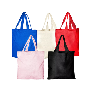 Promotion Gift Canvas Shopping Bag for Women Reusable and Eco-Friendly Cotton Packaging Handled Bag for Travel Cheap Price - Product Image 5