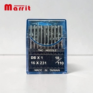 TNC # Aiguilles en acier DBx1-16x231-18/110 fabriquées à Taïwan pour machines à coudre industrielles et pièces de machines à coudre pour vêtements. - Product Image 1