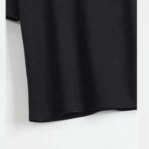 T-shirts pour hommes de haute qualité en gros, 100% coton éponge avec logo de marque personnalisé, fabriqués en polyester/coton, prix bas - Product Image 4