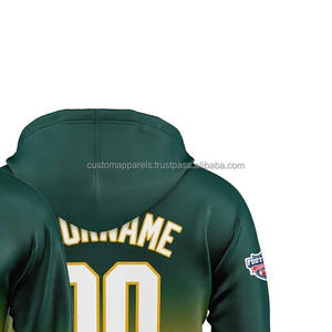 Sudaderas con Capucha de Fútbol Americano con Logotipo Personalizado para Hombre, Venta al por Mayor, Ropa Deportiva de Equipo con Estampado por Sublimación, Sudaderas Holgadas de Forro Polar - Product Image 5