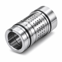 Pièces de précision en titane non standard, usinées CNC, anodisées noires, composants hydrauliques fournis par l'usine OEM