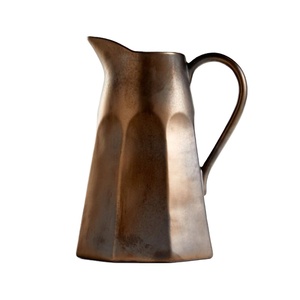 Jarra antigua oscura en forma de mesa de alta calidad, maceta de nuevo diseño, florero, artículos de jardín, forma personalizada - Product Image 1