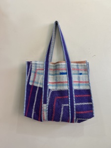 Luxury Kantha Tote Bag Women <b>Large</b> Capacity Shoulder Handbag Soft Quilted Fashion <b>Purse</b> Eco Friendly Summer Custom - Product Image 2