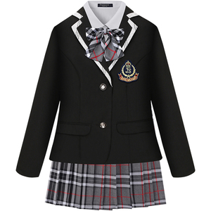 OEM Anime Cosplay School Uniform Women Blazer Skirt Ribbon Outfit Manufacturer - Product Image 1