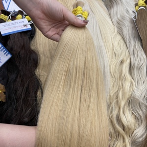 PRODUIT PHARE Extensions de cheveux en vrac couleur naturelle lisse toutes teintes Prix de gros - Product Image 6