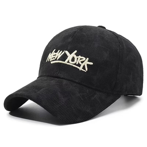 Casquette à 6 panneaux brodée New York, casquette en toile de coton réglable, unisexe, décontractée, pour adulte, casquette de baseball, à porter en toutes saisons - Product Image 4