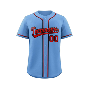 Uniforme Deportivo Personalizado de Béisbol Profesional, Jersey con Absorción de Humedad y Secado Rápido, Logotipo Personalizado, Bordado Tackle Twill, OEM, Venta al Por Mayor - Product Image 2