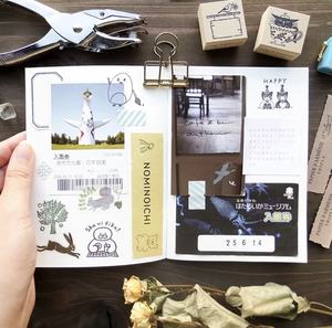 Bloc de Notas con Diseño de Perro Japonés, Notas Adhesivas Kawaii de Animales, Bloc de Notas con Dibujos Animados de Cachorros, Papelería para Diario y Planificador - Product Image 5