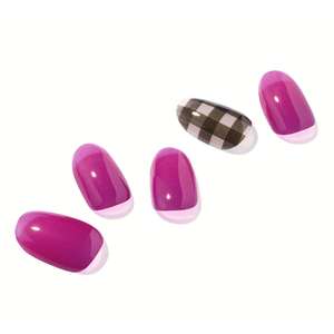 Press-on Nails en Gel de Qualité Salon 100% Authentique d'Origine Coréenne, Autocollants pour Manucure en Gel, Vente en Gros, Certifiés Vegan et sans Cruauté Animale, 28 Pièces - Product Image 2