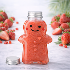 Customizable 500ml PET <b>Plastic</b> Bottle with Screw Cap Snowman Design for OEM Food <b>Packaging</b> - Product Image 6