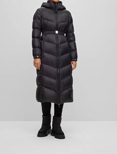 OEM Factory Prices Women's Customized Heated Eco-Friendly <b>Quilted</b> Puffer Coat Jacket Nylon Lining Waterproof Breathable Casual - Product Image 3