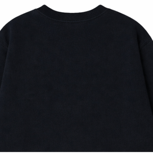 Pull en tricot standard chaud et respirant, texture douce, manches longues, streetwear décontracté d'hiver, logo frontal - Product Image 6