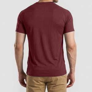T-shirts Homme Personnalisés à Manches Courtes, Col Rond, Coupe Slim, Qualité Supérieure, Respirants, Écologiques, Confortables et Légers – Vente en Gros - Product Image 2