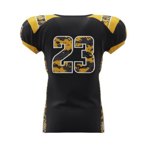 Camiseta de Fútbol Americano Personalizada, Transpirable, Cuello en V, 100% Poliéster, Impresión Digital, Manga Corta, Absorbe la Humedad, Antibacteriana - Product Image 2