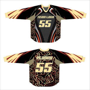 Camiseta de Paintball con Logotipo Personalizado, Uniforme de Equipo Sublimado, Ropa Deportiva de Alta Calidad para Clubes, Ligas y Torneos - Product Image 2