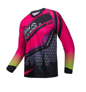 Maillots de VTT personnalisés très demandés, maillots de motocross MX, maillots de VTT tout-terrain pour la course cycliste en extérieur, tissu respirant - Product Image 4