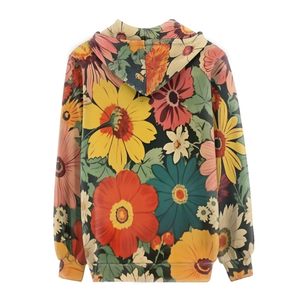 Wholesale Sublimation Printed Anti-pilling Pullover Drawstring Breathable <b>Hoodie</b> <b>Cow</b> <b>Print</b> Sweatshirt women Sublimation <b>Hoodie</b> - Product Image 4
