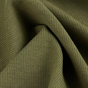 Proveedor de Tela de Jersey de Algodón de Primera Calidad al por Mayor, Fabricación Personalizada en Color Sólido - Product Image 1