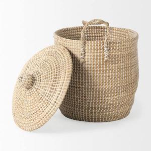 Home Storage <b>Basket</b> Handmade Woven Organizer for Laundry and <b>Shelf</b> Display Wholesale Supplier from Vietnam - Product Image 3