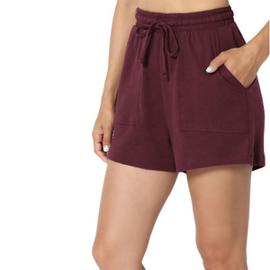 Shorts de course pour femmes, dernière édition, coupe ample, écologiques, taille ajustable, pour la gym, l'entraînement et le sport - Product Image 1