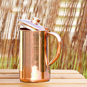 Best Selling Pure <b>Copper</b> Pitcher Customized <b>Copper</b> Jug for Drinking Purpose in New Style for Home <b>Kitchen</b> Decor <b>Accessories</b> - Product Image 4