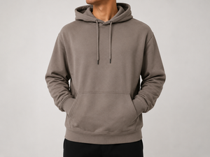 เสื้อฮู้ดดี้ผ้าฝ้ายผสมขนแกะแบบสวมหัว ไซส์ใหญ่พิเศษ สั่งทำได้ตามต้องการ พร้อมปักโลโก้ด้านหน้าสำหรับผู้หญิง - Product Image 1