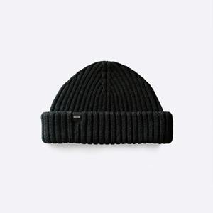 Gorro de Pescador de Lana Merino Acanalado – Gorro Docker Corto – Gorro de Invierno Premium – Logotipo Personalizado OEM - Product Image 4
