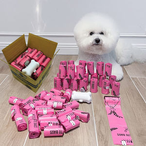 Shin Yi ถุงอึสุนัขสีชมพูรีไซเคิลได้เป็นมิตรต่อสิ่งแวดล้อม50ม้วนทิ้งขยะสัตว์เลี้ยงทำในวัสดุพลาสติกไต้หวัน - Product Image 6