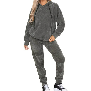 Últimos Conjuntos Deportivos Casuales para Mujer, Color Personalizado, Diferentes Tallas, Felpa de Algodón, Alta Calidad, Precio al por Mayor Disponible - Product Image 1