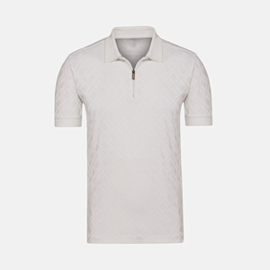 Servicio OEM al por mayor, polos de hombre con estampado tropical de alta calidad, ligeros, transpirables, para verano y playa. - Product Image 2