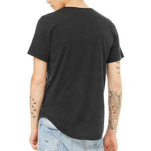 Camiseta unisex de manga corta con cuello redondo, camiseta elegante blanca redonda - Product Image 6