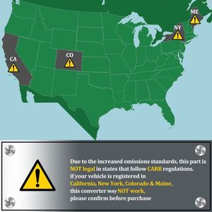 Kit de convertisseur catalytique 16689 avant pour Subaru XV Crosstrek Impreza Forester Legacy 674 311 Produit haute performance - Product Image 4
