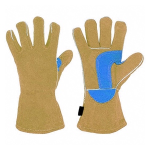 Gants de soudure en cuir de vachette résistant à l'abrasion, résistants à la chaleur et aux étincelles, durables, pour la lutte contre les incendies et la boulangerie - Product Image 2