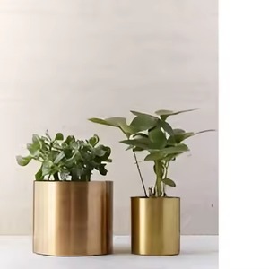 Maceta de Metal Resistente, Maceta Decorativa para Plantas de Interior y Exterior, para Hogar, Jardín, Balcón, Sala de Estar - Product Image 5
