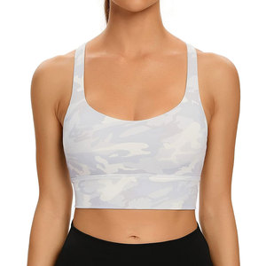 Latest Style Low MOQ Women Sports Bra Factory Direct Sale High Quality High Support Eco-Friendly Breathable Front - Product Image 1