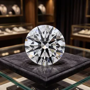 Diamante suelto redondo brillante de 2.00 quilates con apariencia natural, certificado IGI, color E, VVS, para la fabricación de joyas, de proveedor indio. - Product Image 1